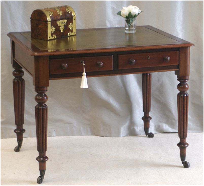 3041 Antique Writing Table - Gillows Style (2)